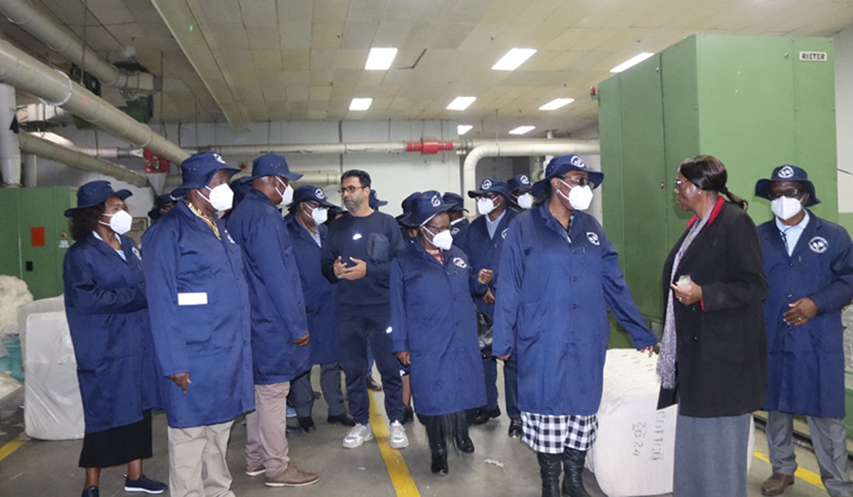 Portfolio Committees Tour Cotton Value Addition Projects in Matsapha