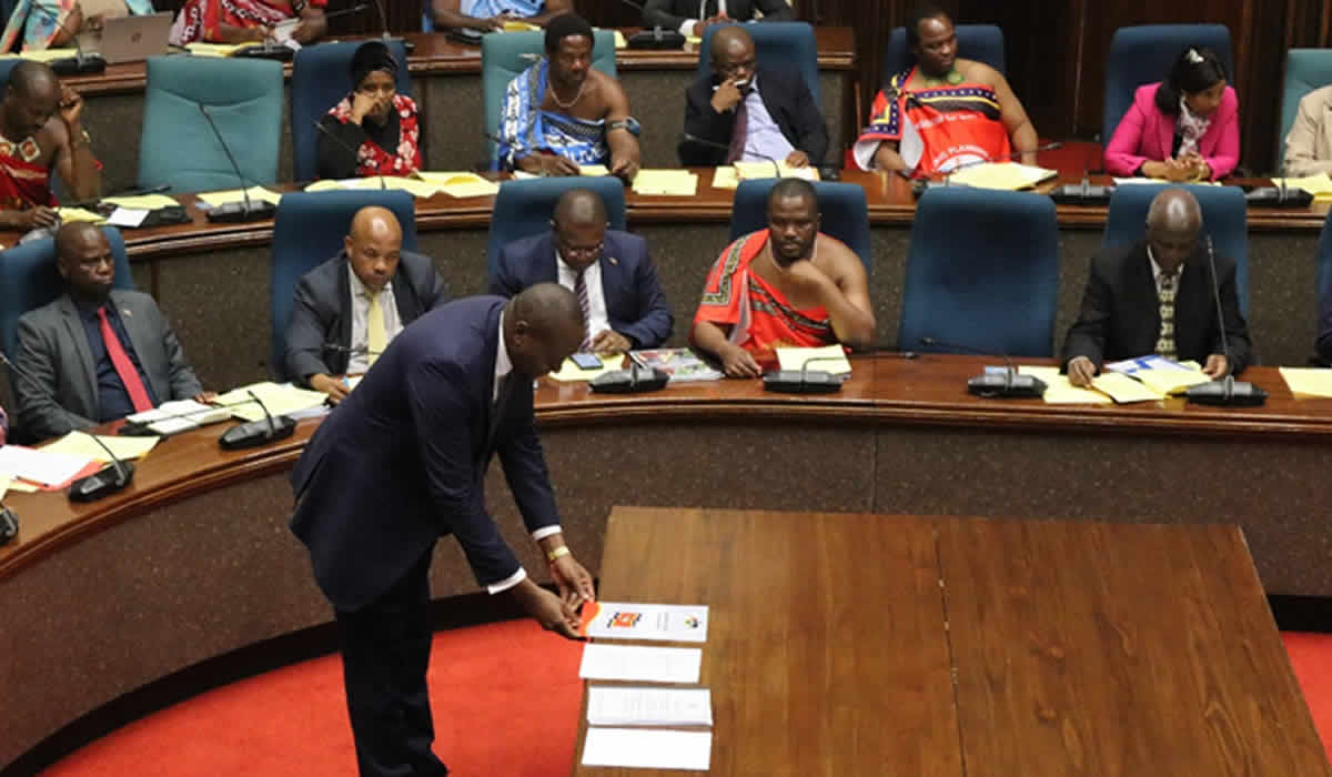 Tabling of First Quarter Reports for Ministry's and Bills