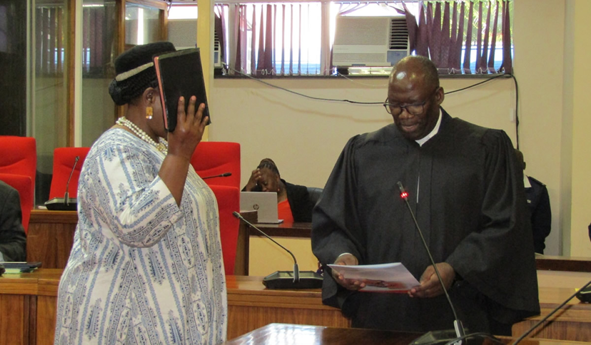 Deputy Prime Minister Thulisile Dladla sworn in as Senator